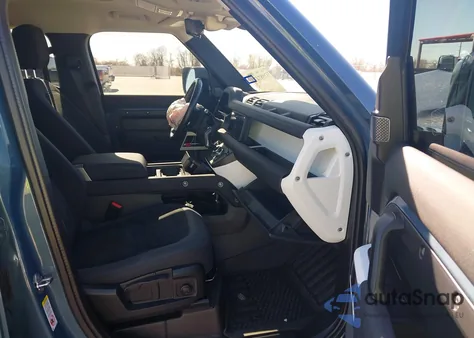 2021 Land Rover Defender 110 S из США, поврежденный, VIN SALEJ7RX0M2036642